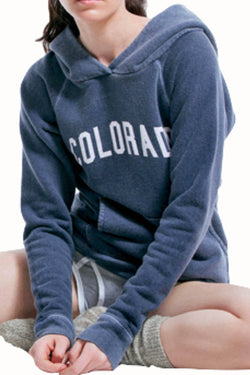 Rxmance Unisex Navy Blue Colorado Hoody thumbnail 2
