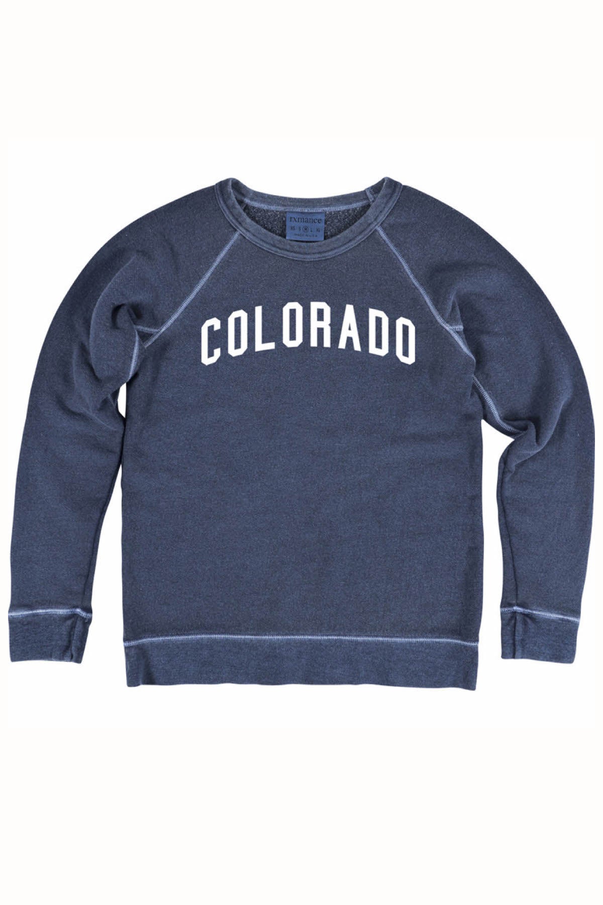 Rxmance Unisex Navy Blue Colorado Sweatshirt