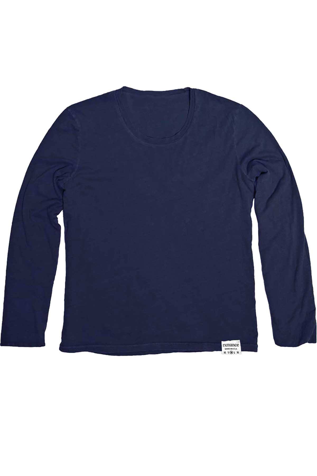 Rxmance Unisex Navy Reversible Long-Sleeve Shirt