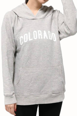 Rxmance Unisex Oatmeal Colorado Hoody thumbnail 4