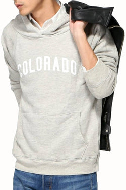 Rxmance Unisex Oatmeal Colorado Hoody thumbnail 2