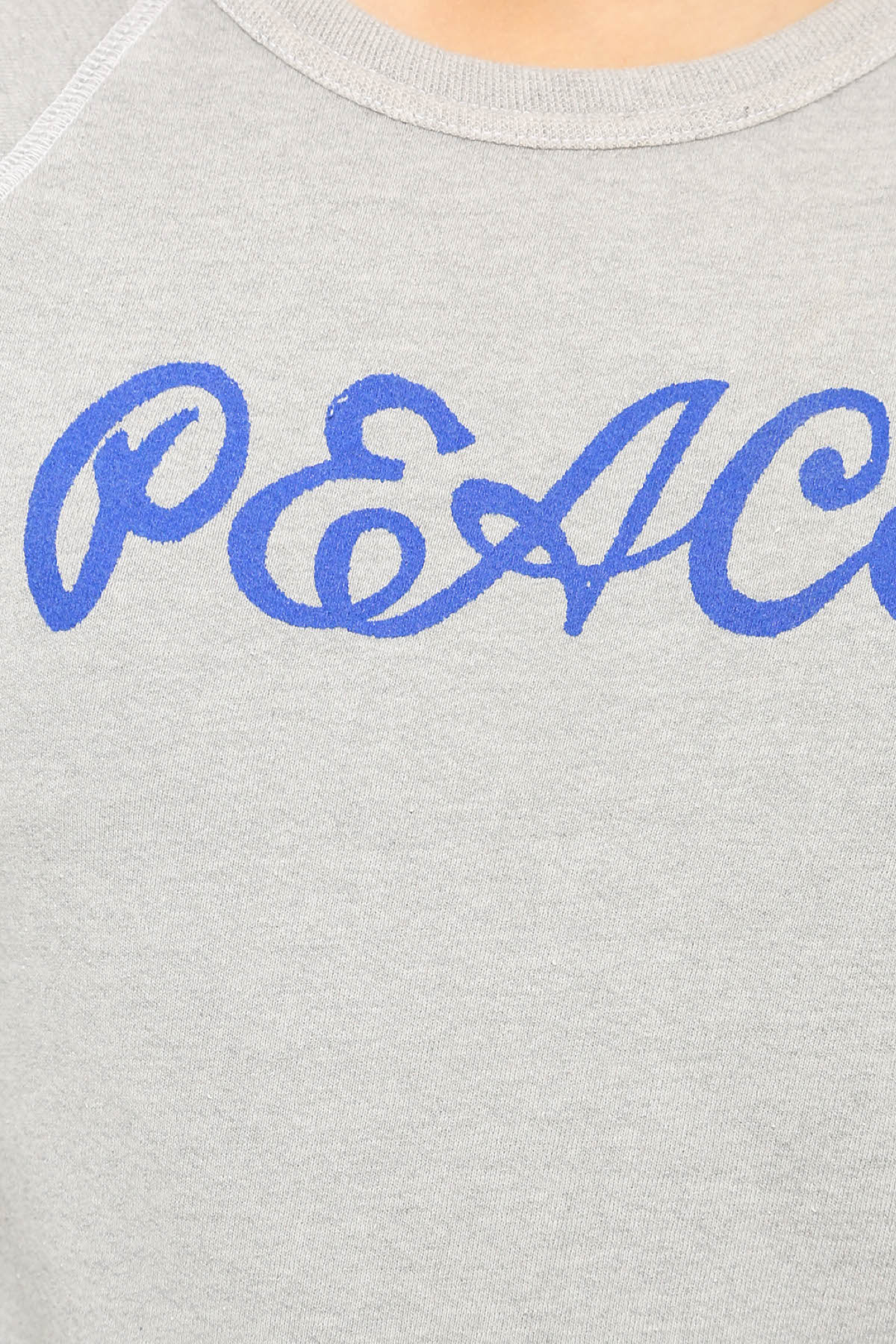 Rxmance Unisex Oatmeal 'Peace' Sweatshirt