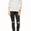 Rxmance Unisex Oatmeal 'Peace' Sweatshirt