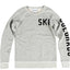 Rxmance Unisex Oatmeal Ski Sweatshirt