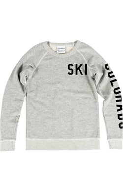 Rxmance Unisex Oatmeal Ski Sweatshirt thumbnail 1