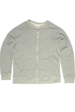 Rxmance Unisex Oatmeal Zipper Jacket