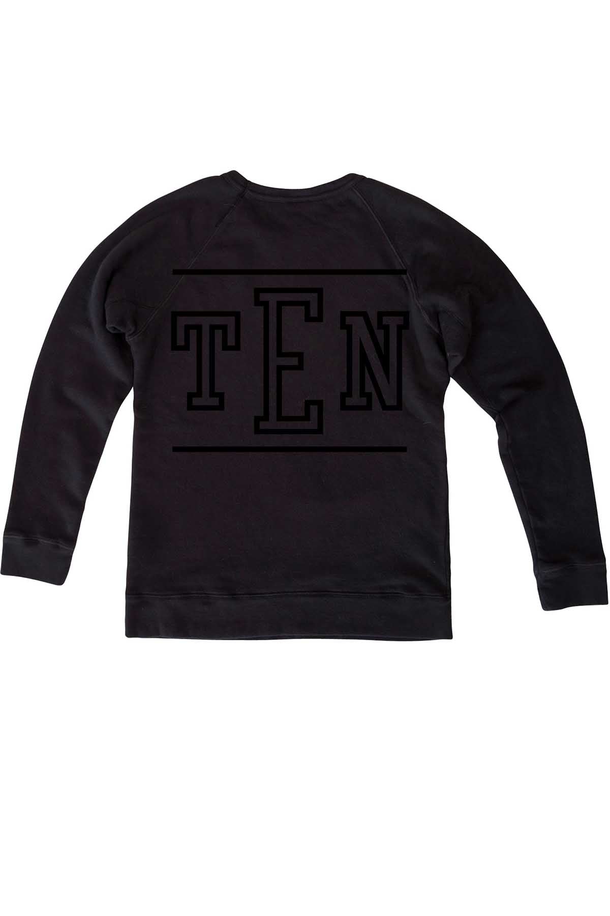 Rxmance Unisex Phantom Black RXM Ten Crew Sweatshirt