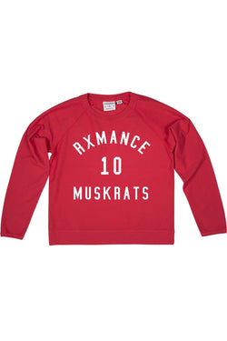 Rxmance Unisex Red BBall Sweatshirt thumbnail 1
