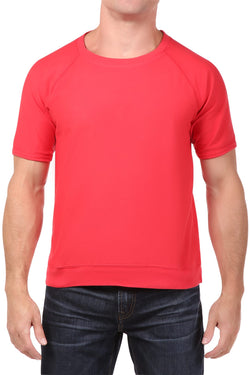 Rxmance Unisex Red Short Sleeve Sweatshirt thumbnail 2