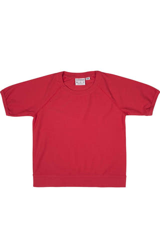 Rxmance Unisex Red Short Sleeve Sweatshirt