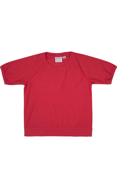 Rxmance Unisex Red Short Sleeve Sweatshirt
