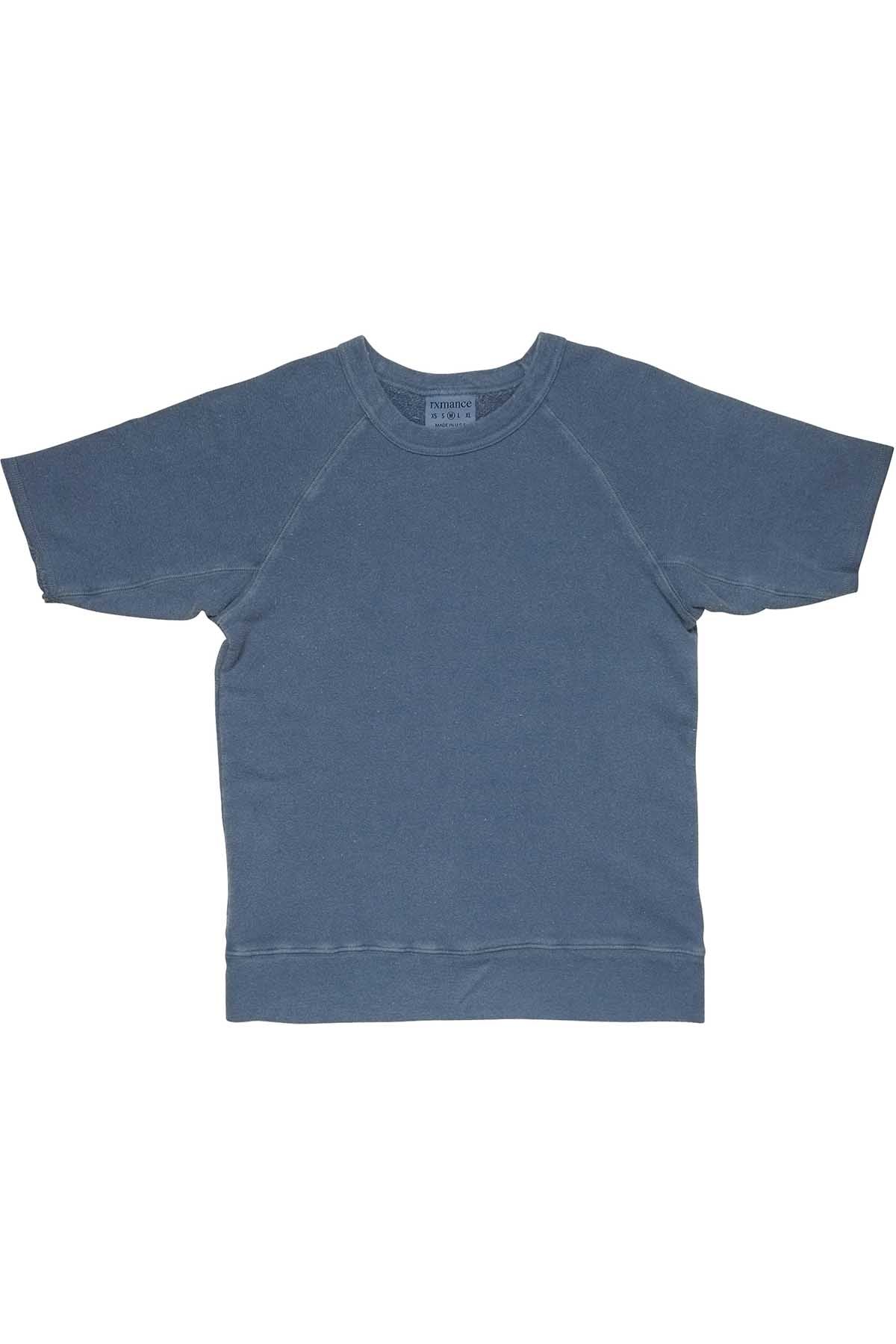 Rxmance Unisex Sky Blue Short Sleeve Sweatshirt