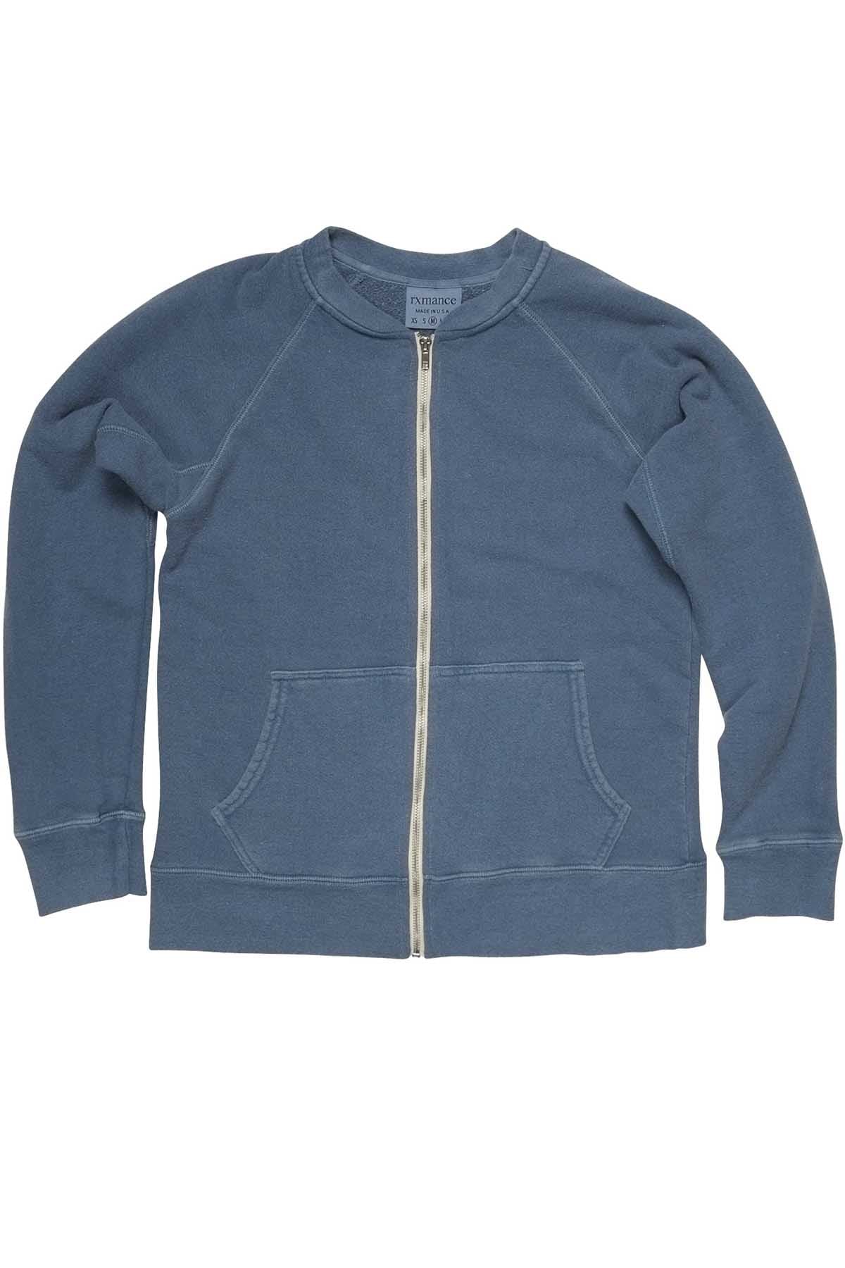 Rxmance Unisex Sky Blue Zipper Jacket