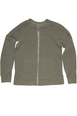 Rxmance Unisex Sport Green Zipper Jacket thumbnail 3