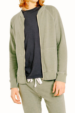 Rxmance Unisex Sport Green Zipper Jacket thumbnail 1