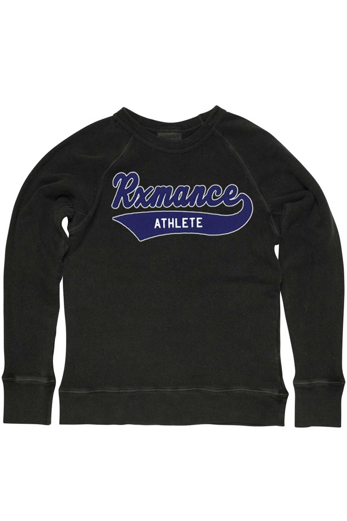 Rxmance Unisex Vintage Black 'Script' Sweatshirt