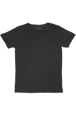 Rxmance Unisex Vintage Black V-Neck Tee thumbnail 1