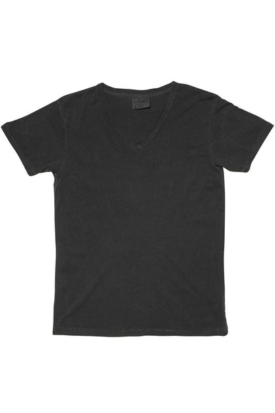 Rxmance Unisex Vintage Black V-Neck Tee