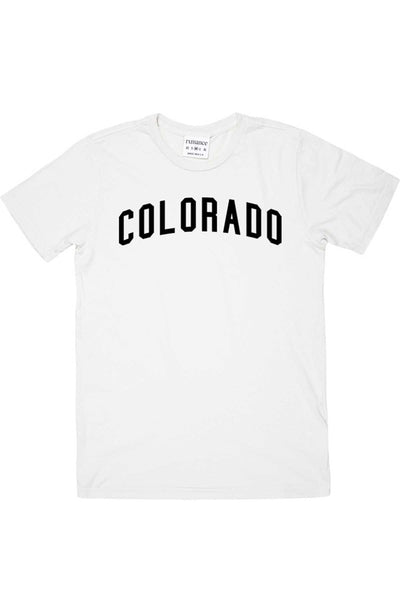 Rxmance Unisex White 'Colorado' Tee