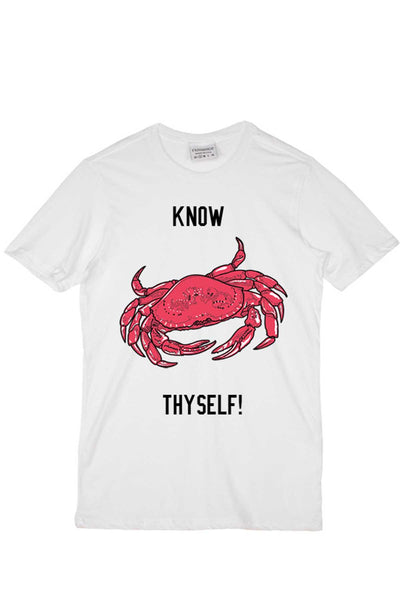 Rxmance Unisex White 'Crab' Tee