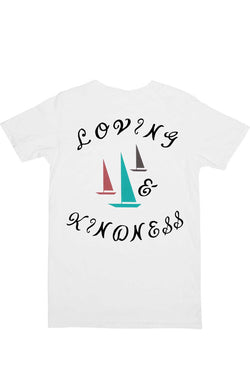 Rxmance Unisex White Front/Back 'Club Love' Tee thumbnail 4