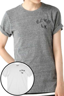 Rxmance Unisex White Front/Back 'Club Love' Tee thumbnail 2