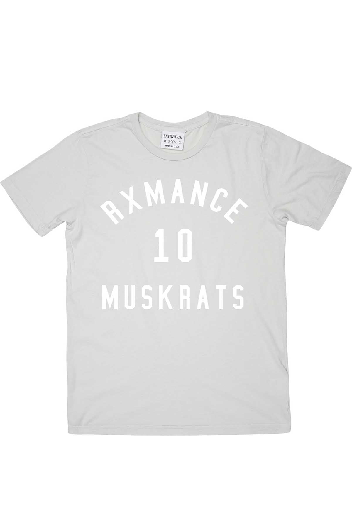 Rxmance Unisex White 'Muskrats' Tee