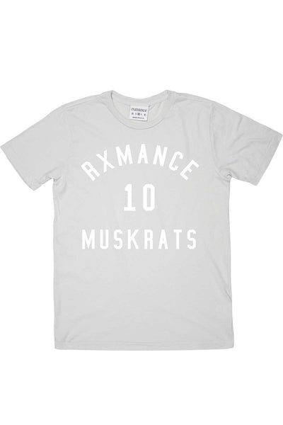 Rxmance Unisex White 'Muskrats' Tee