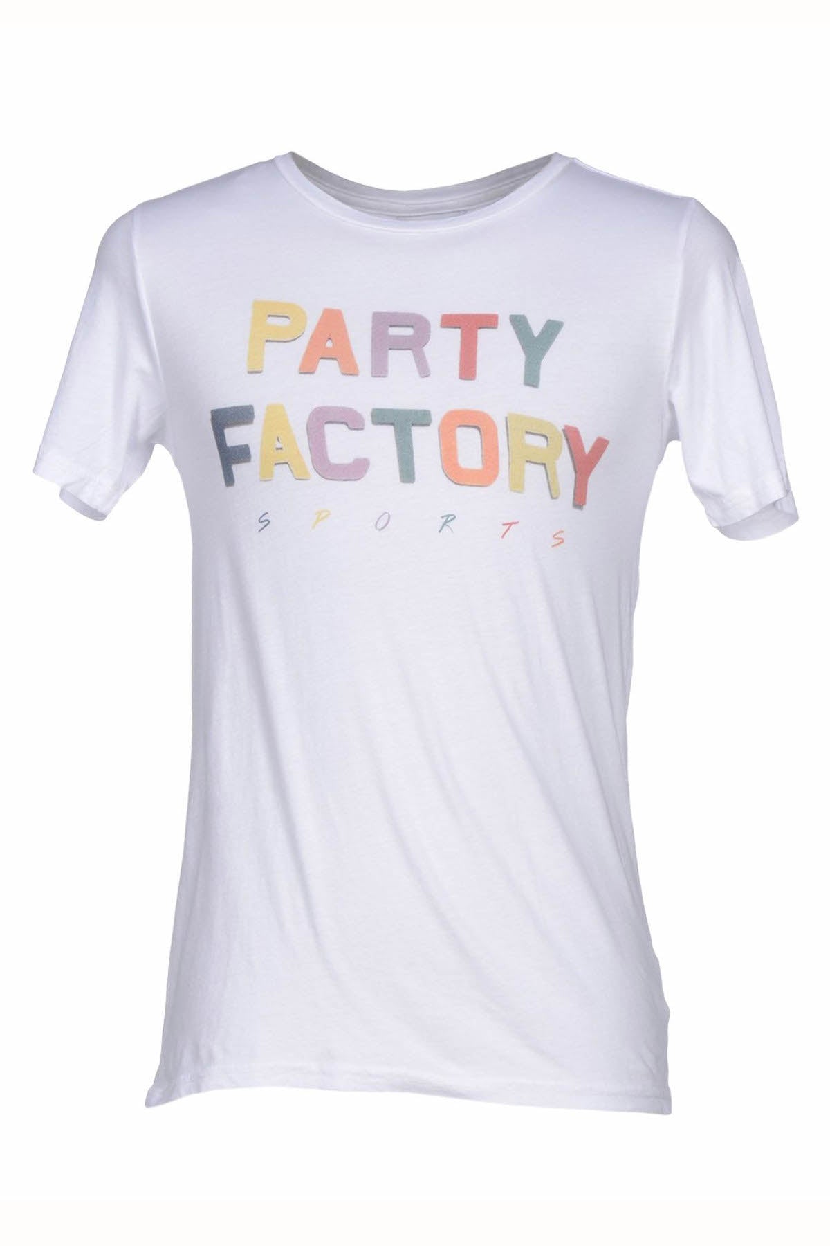 Rxmance Unisex White 'Party Factory' Tee