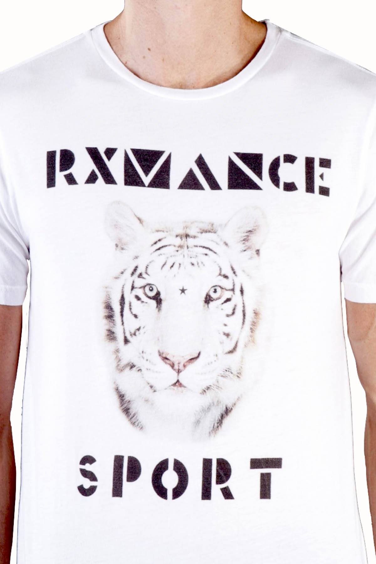 Rxmance Unisex White Sand 'Tiger' Tee