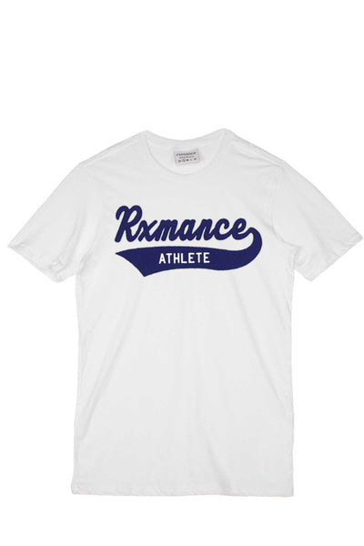 Rxmance Unisex White 'Script' Tee