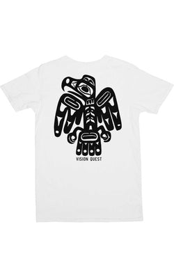 Rxmance Unisex White Vision Quest Love Crew Tee thumbnail 1