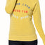 Rxmance Unisex Yellow Good Sport Sweatshirt
