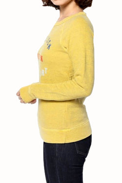 Rxmance Unisex Yellow Good Sport Sweatshirt thumbnail 4