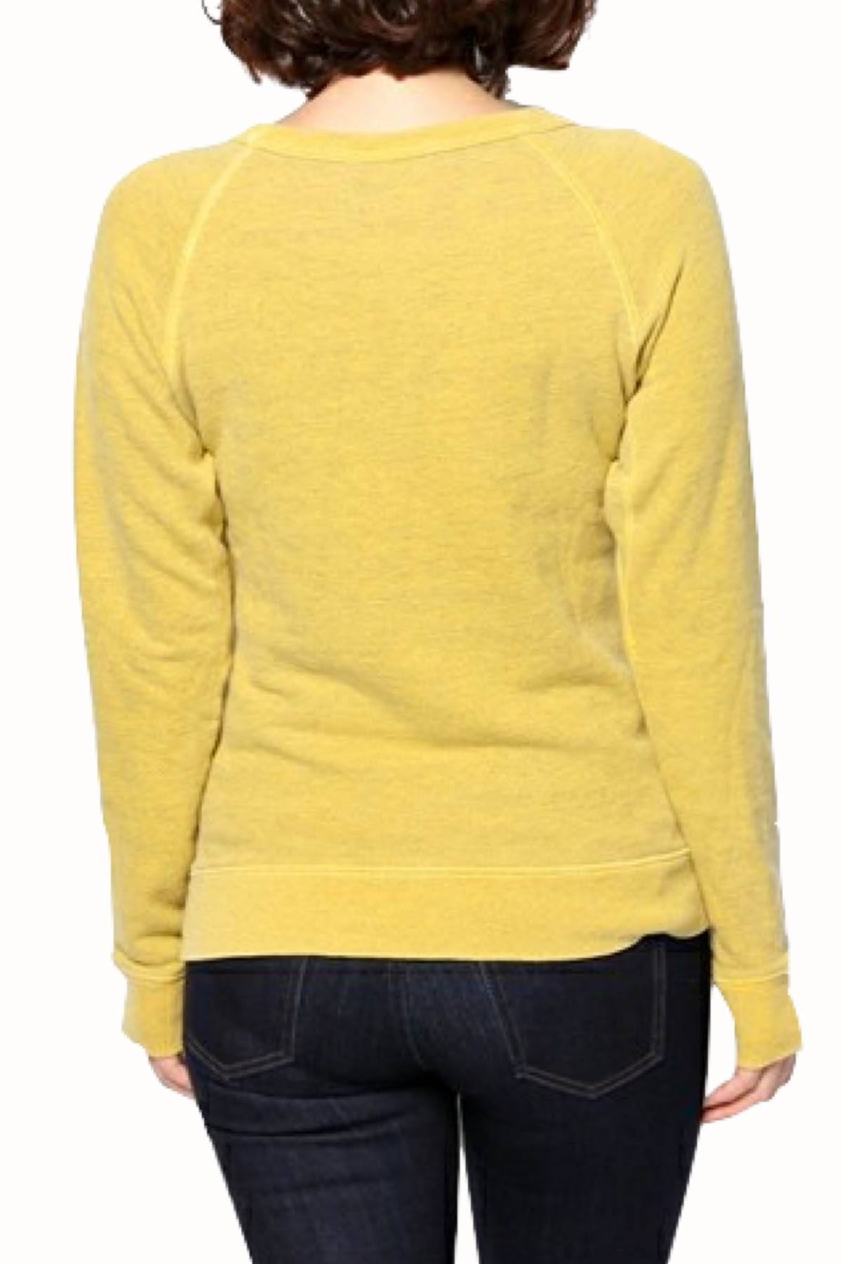 Rxmance Unisex Yellow Good Sport Sweatshirt