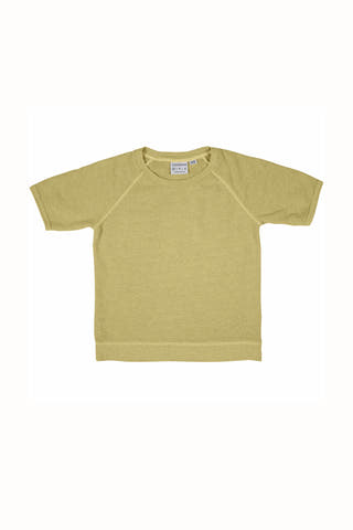 Rxmance Unisex Yellow Short Sleeve Sweatshirt