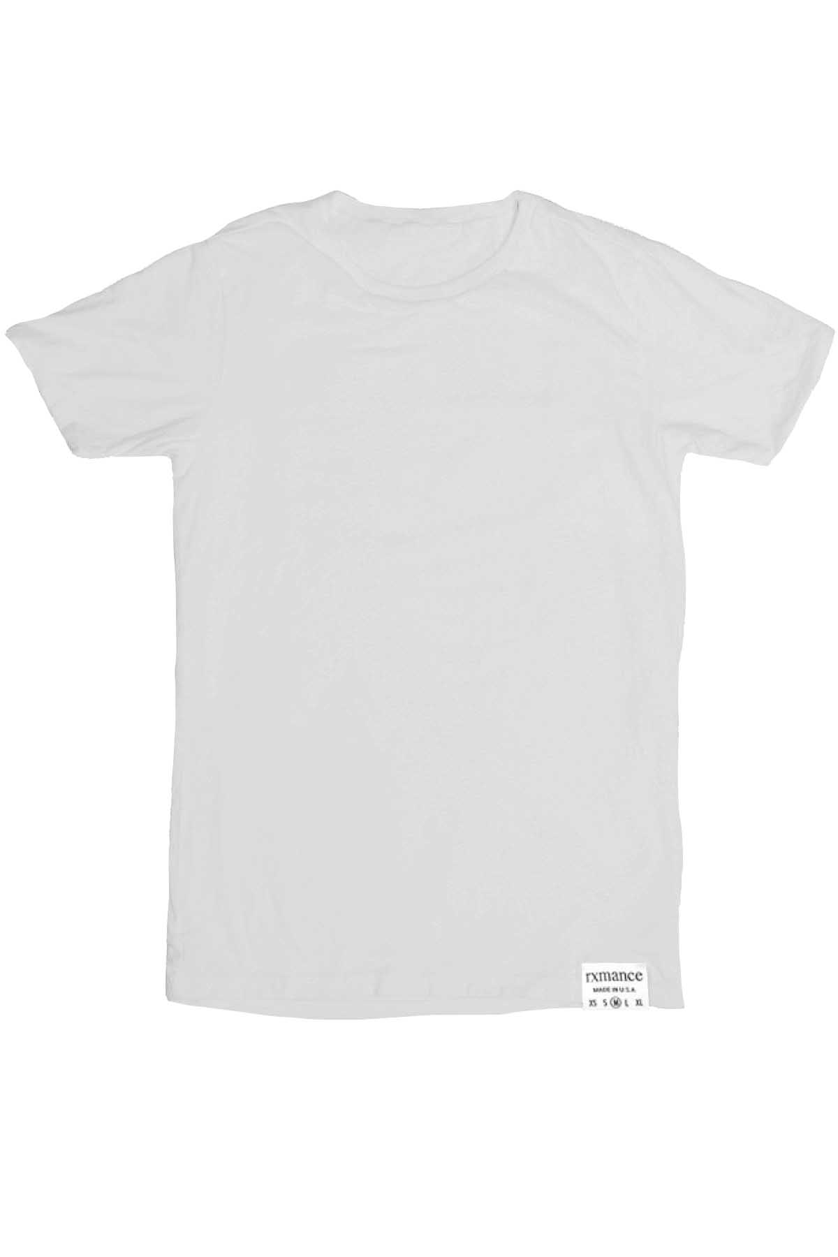 Rxmance White Reversible Crew Tee