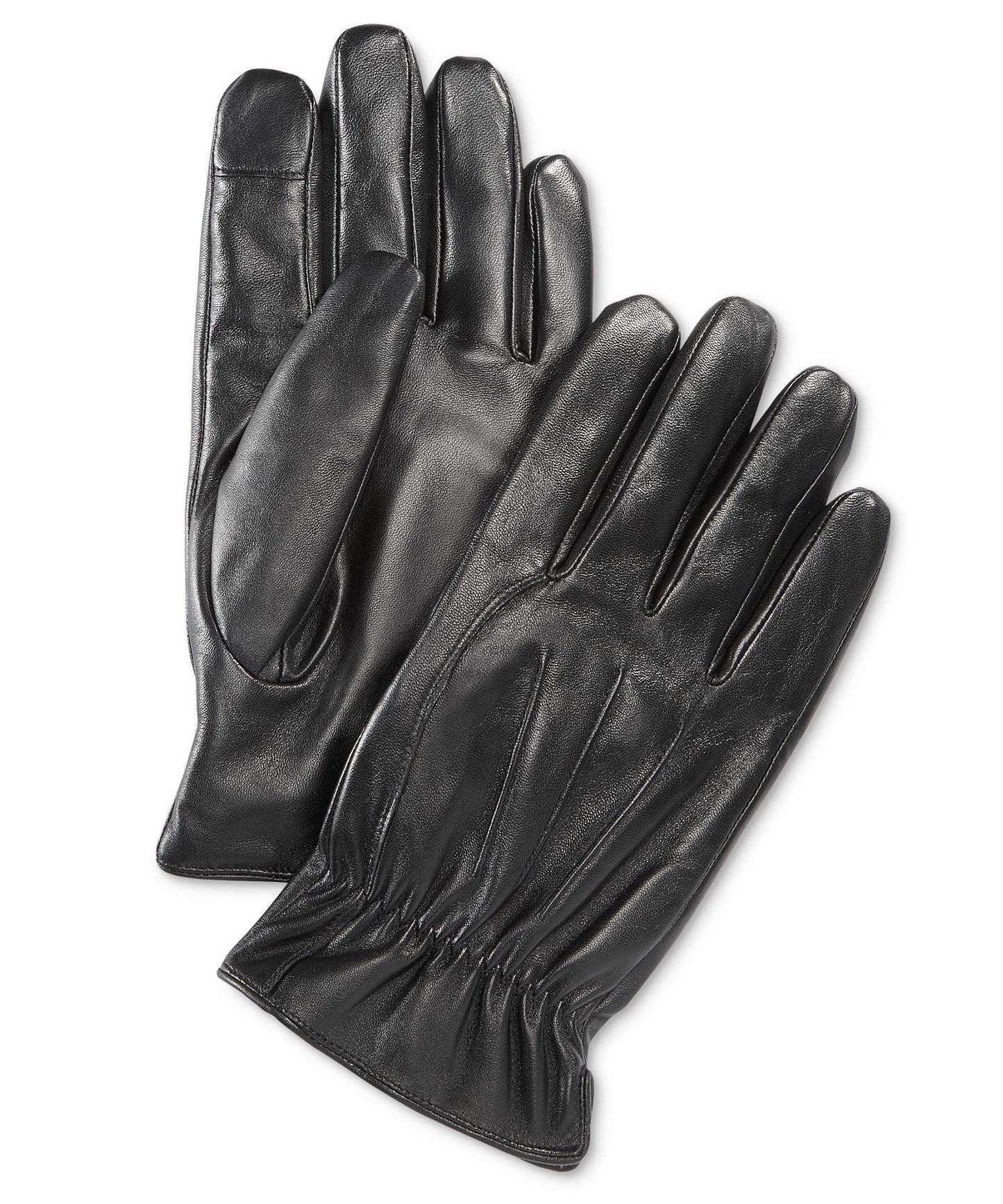 Ryan Seacrest Distinction Leather Intelitouch Gloves 001 XL