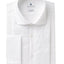 Ryan Seacrest Distinction Slim-fit Stretch Non-iron White French Cuff Tuxedo Dress Shirt White Tux Shirt