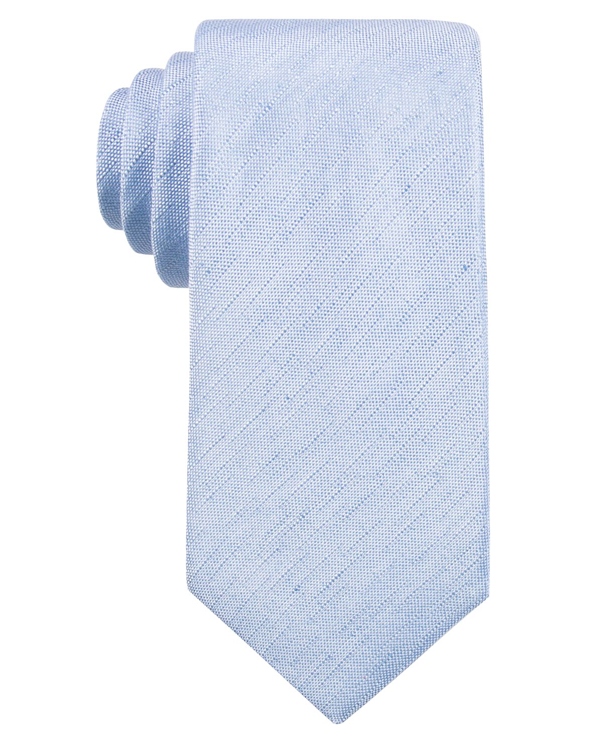Ryan Seacrest Distinction ™ Seasonal Solid Slim Tie Light Blue