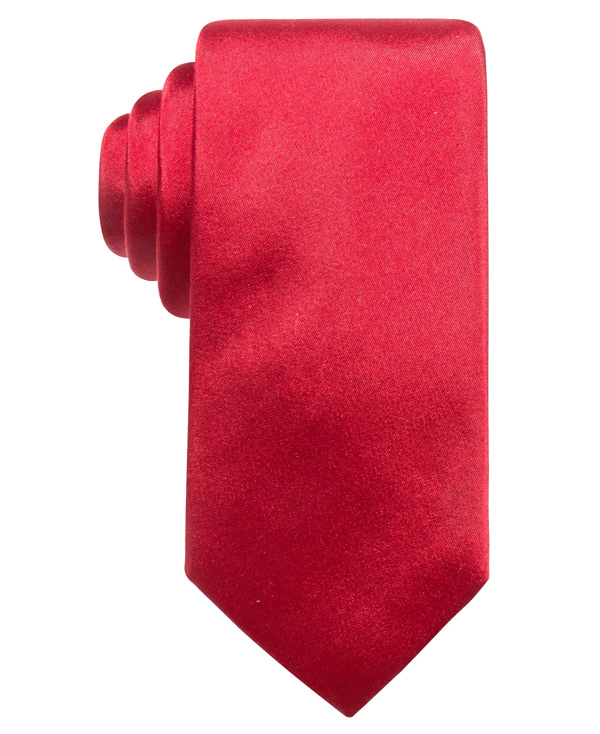 Ryan Seacrest Distinction ™ Solid Silk Tie Red