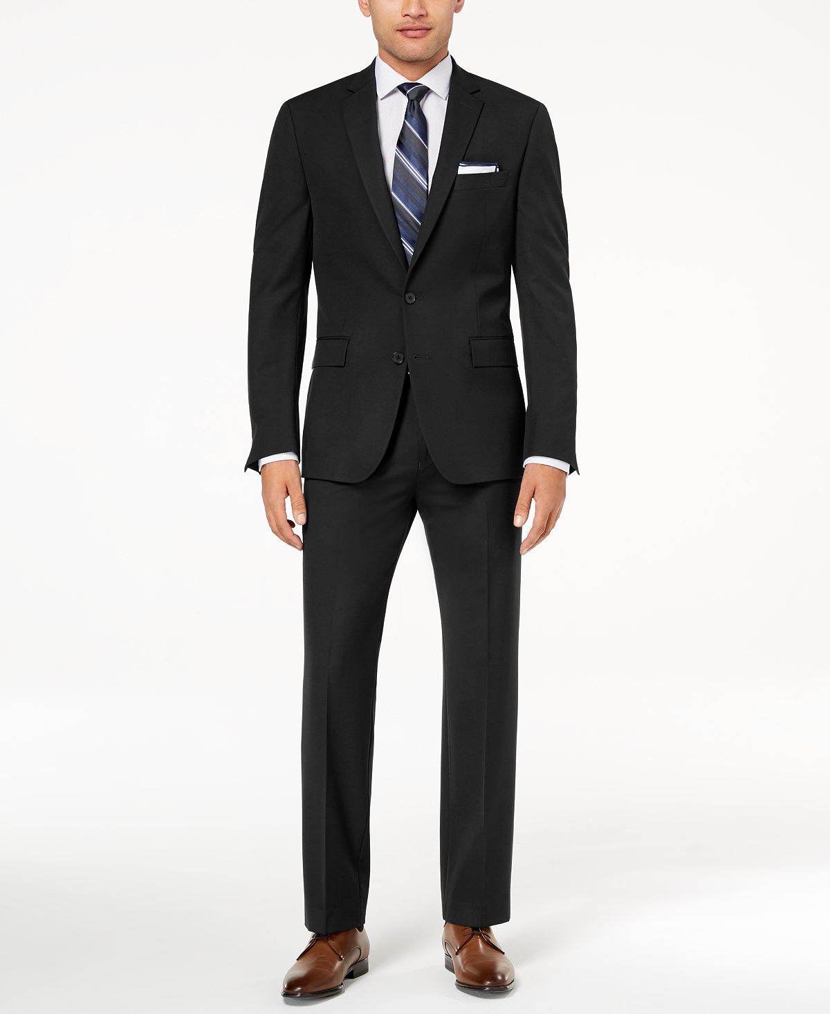 Ryan Seacrest Distinction ™ Ultimate Modern-fit Stretch Suit Jackets Black