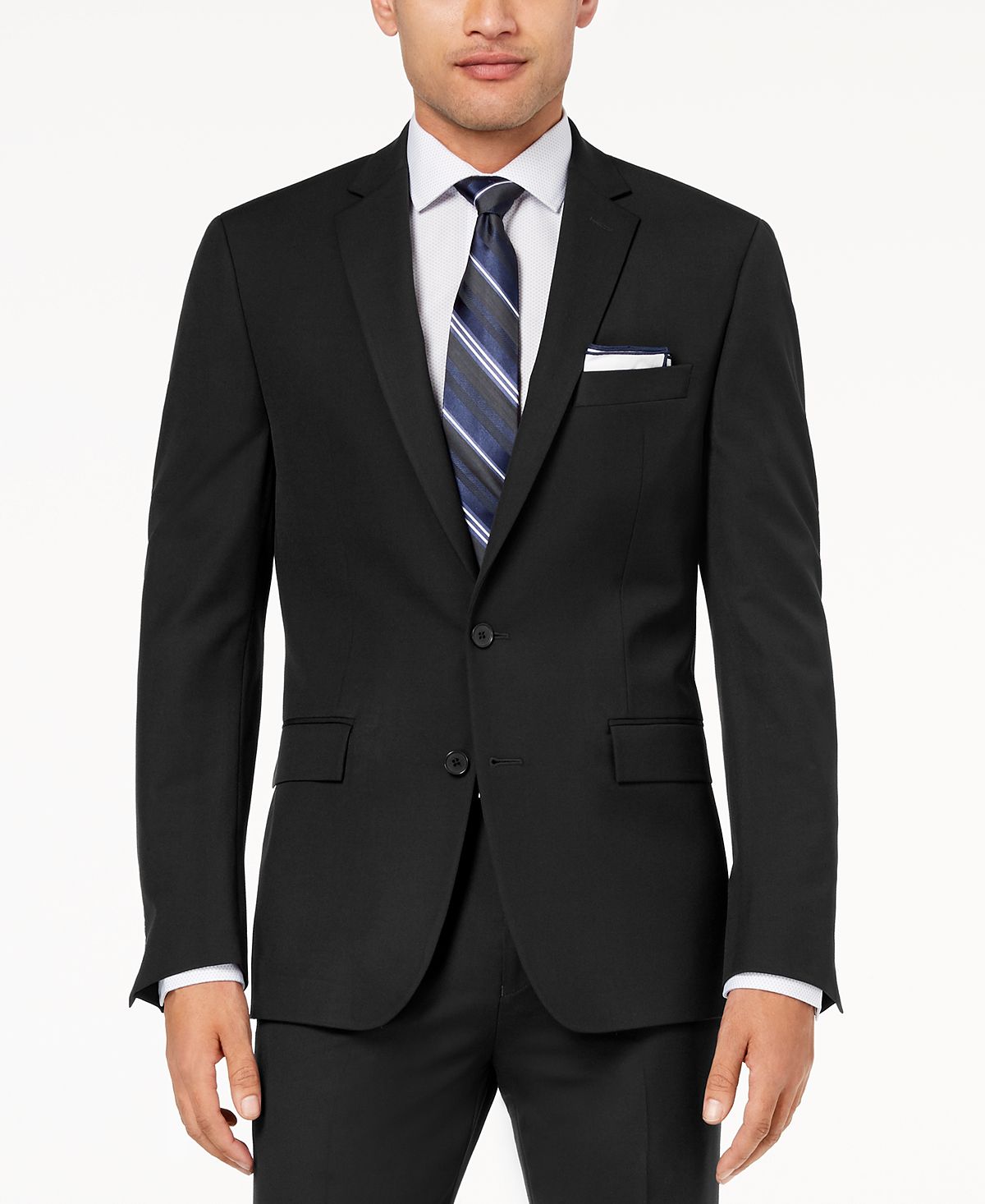 Ryan Seacrest Distinction ™ Ultimate Modern-fit Stretch Suit Jackets Black