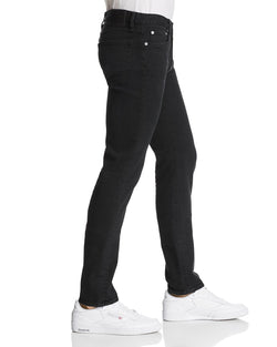 S.m.n Studio Finn Skinny Fit Jeans In Black Rock Black Rock thumbnail 2