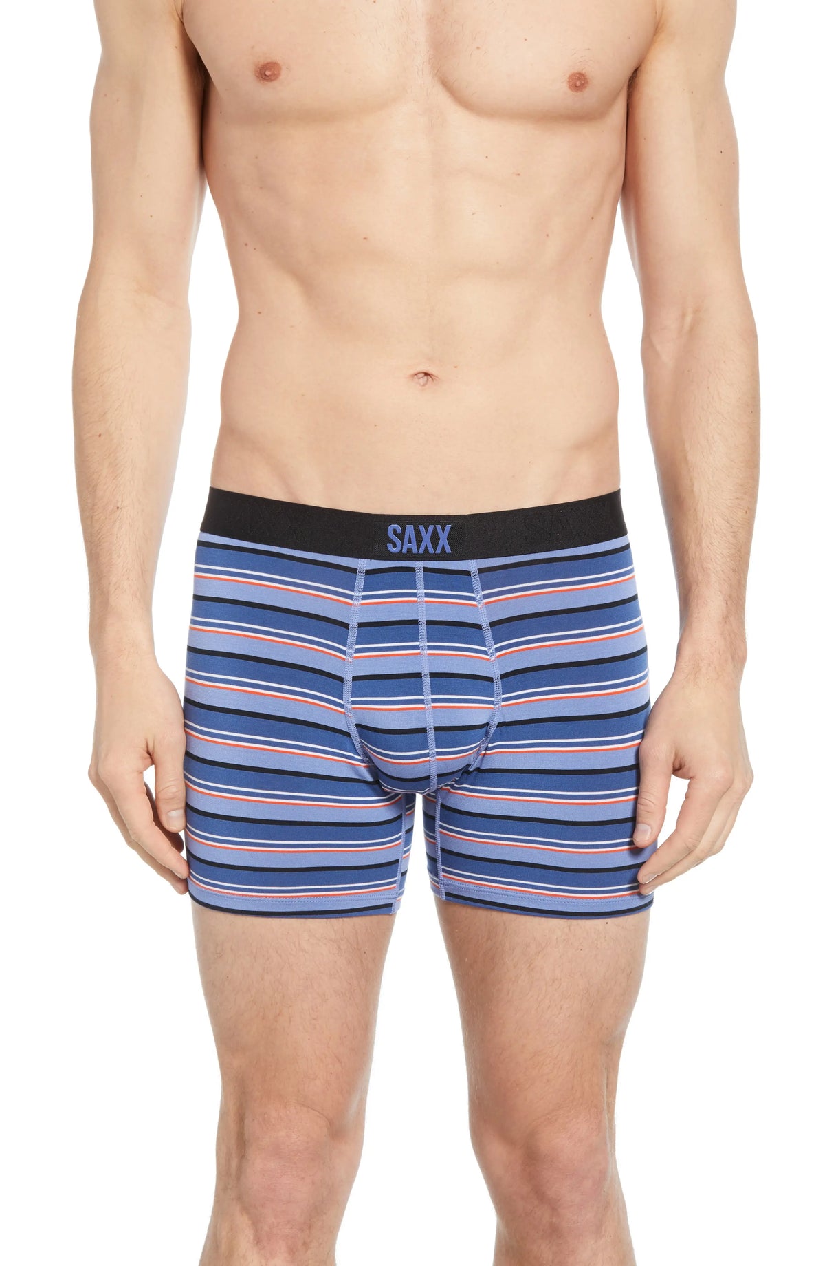 SAXX Men's Saxx 'Vibe' Stretch Boxer Briefs Purple CheapUndies
