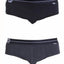 SLY Black/Grey Pocket Brief 2-Pack