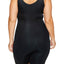 SPANX PLUS Black Power Conceal-Her Open-Bust Mid-Thigh Bodysuit