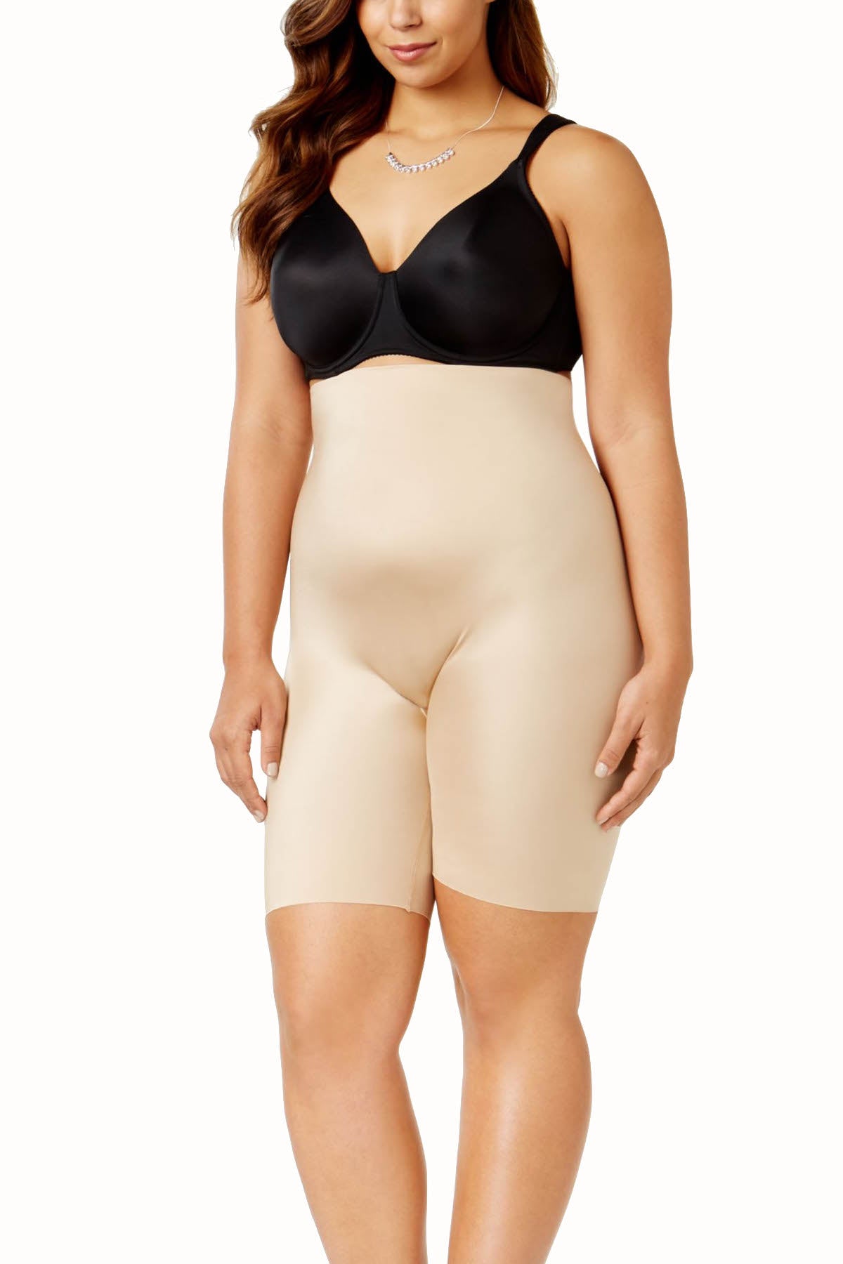 SPANX PLUS Nude High-Waisted Super-Slimming Shaper