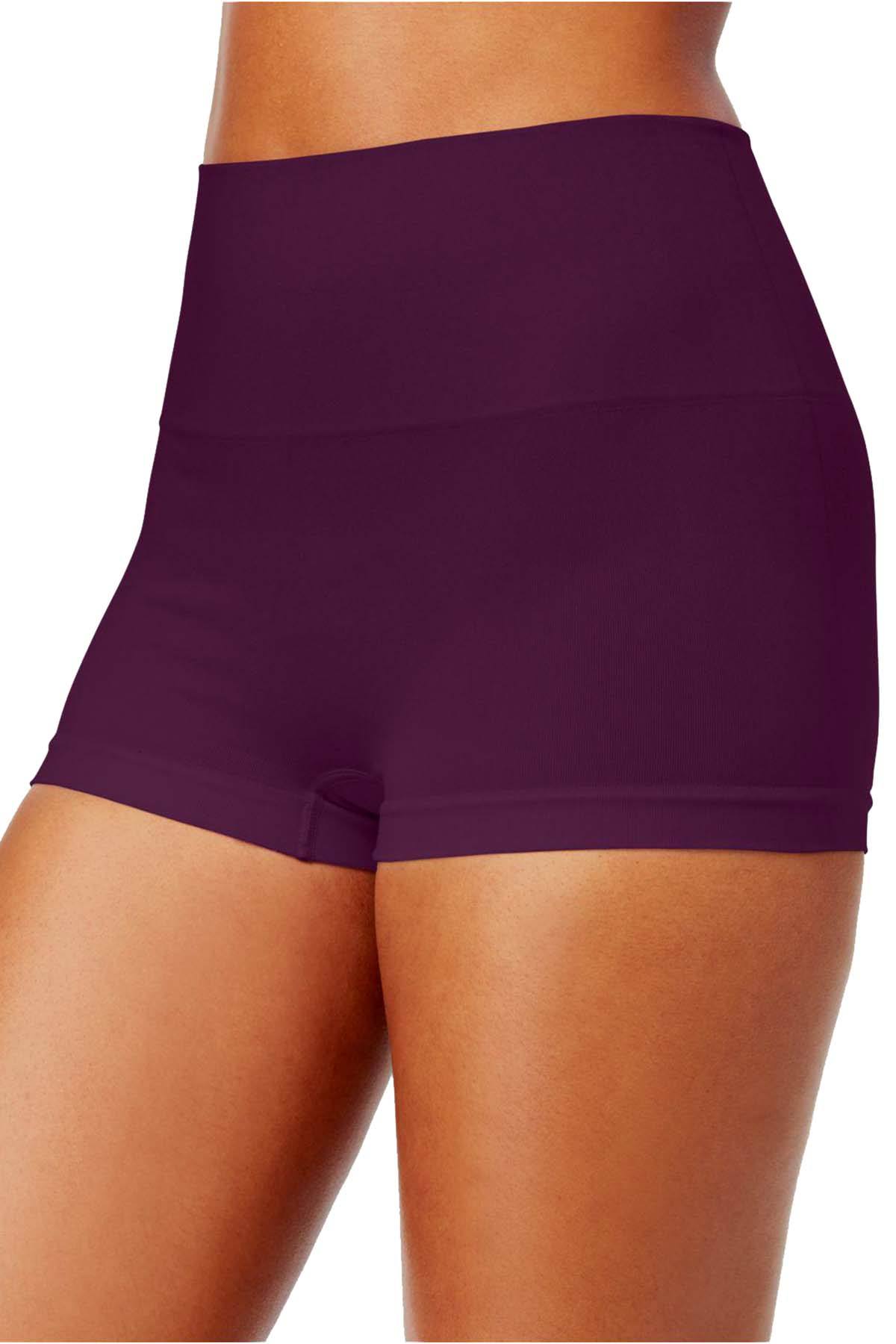 SPANX Plum Berry Shaping Boyshort