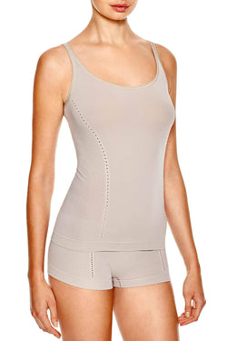 SPANX Sandcastle Reversible Light Control Seamless Tank thumbnail 4